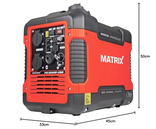 Matrix Inverter Notstromaggregat 2000 Watt Benzin - 10