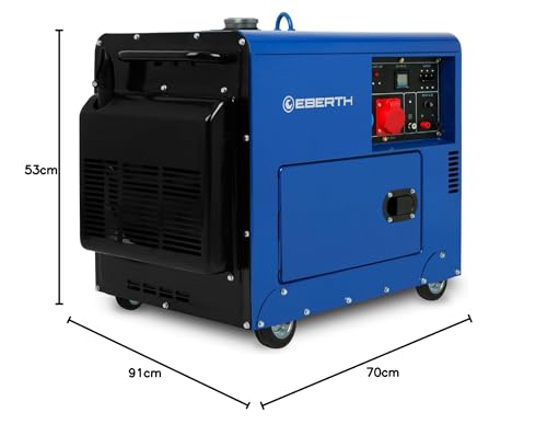 EBERTH 5000 Watt Notstromaggregat Diesel - 10