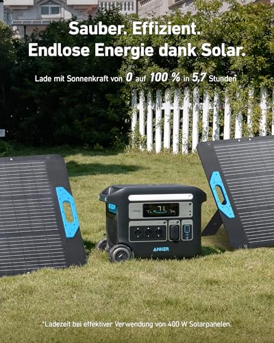 Anker 767 mit 2 Solarpanelen 400W - 4