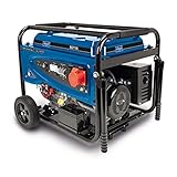 Scheppach Benzin Stromgenerator SG7100 mit E-Start | 4 Takt Benzin Motor mit 5500W...